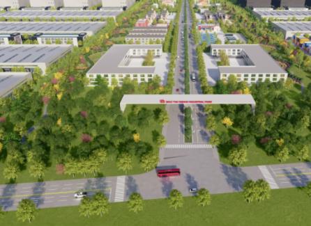 中坦克巴哈工业园配套的公路